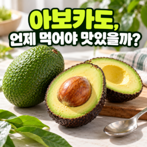 아보카도는 언제 먹어야 가장 맛있을까? 썸네일
